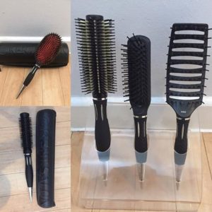 Hairbrushes and other haircare accessories available at No 11 The Salon